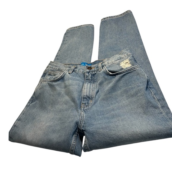 M.i.h Jeans Women's Mimi Jean High Rise Slim Fit Straight Jeans Blue Size 25 - Picture 6 of 12